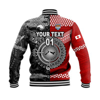 (Custom Personalised) Mate Ma'a Tonga Ngatu And New Zealand Maori All Black Aboriginal Baseball Jacket Rugby Together LT8 - Wonder Print Shop