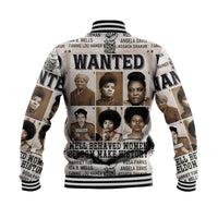 Civil Rights Female Leaders Baseball Jacket Wanted Version LT8 - Wonder Print Shop