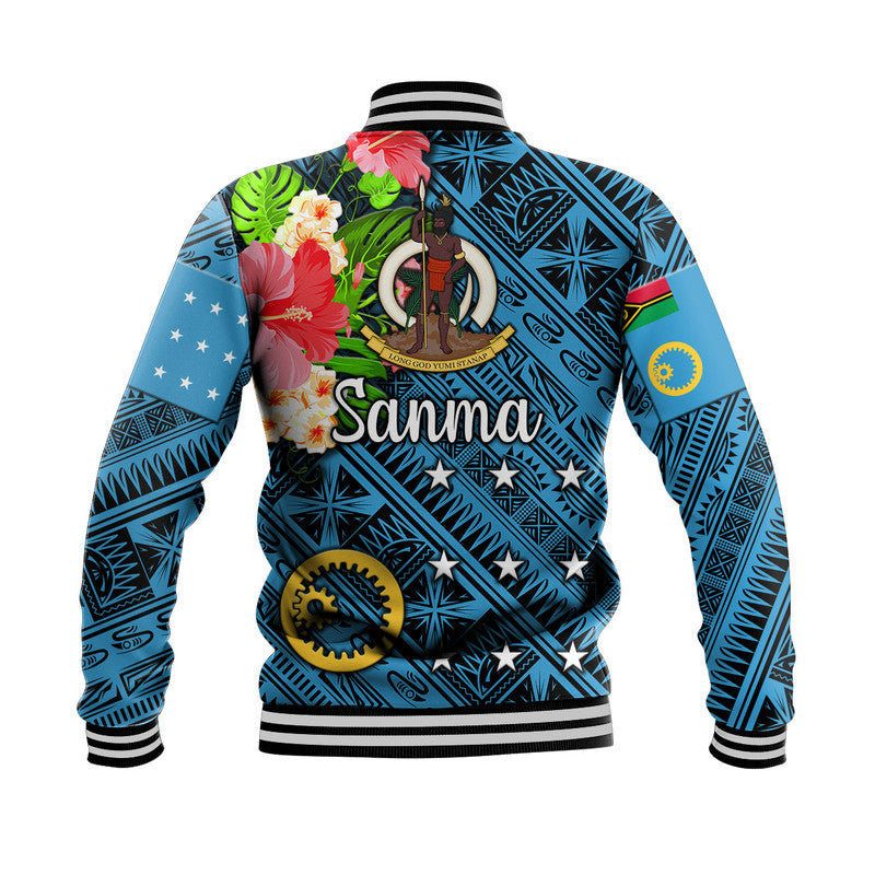 Vanuatu Sanma Baseball Jacket Independence Be Proud LT8 - Wonder Print Shop