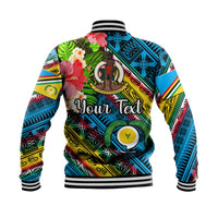 (Custom Personalised) Vanuatu Torba Baseball Jacket Independence Be Proud LT8 - Wonder Print Shop