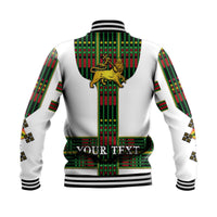 (Custom Personalised) Ethiopia Baseball Jacket Ethiopian Lion Of Judah Tibeb Vibes - Flag Style LT8 - Wonder Print Shop