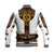 (Custom Personalised) Eritrea Baseball Jacket Fancy Tibeb Vibes - White LT8 - Wonder Print Shop