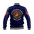 (Custom) Montford Point Marines Baseball Jacket Shirt African-American Marine Corps Simple - Navy Blue LT8 - Wonder Print Shop