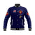 (Custom) Montford Point Marines Baseball Jacket Shirt African-American Marine Corps Simple - Navy Blue LT8