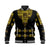 Ethiopia Baseball Jacket Ethiopian Lion Of Judah Tibeb Vibes - Black LT8 - Wonder Print Shop
