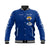 (Custom Personalised) Tuskegee Airmen Baseball Jacket The Blue Tails Simplified Vibes - Blue LT8 - Wonder Print Shop