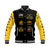 (Custom Personalised) Buffalo Soldiers Baseball Jacket African American Military Original Style - Black Gold LT8 - Wonder Print Shop