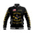 (Custom Personalised) Buffalo Soldiers Motorcycle Club BSMC Baseball Jacket Simple Style - Black LT8 - Wonder Print Shop
