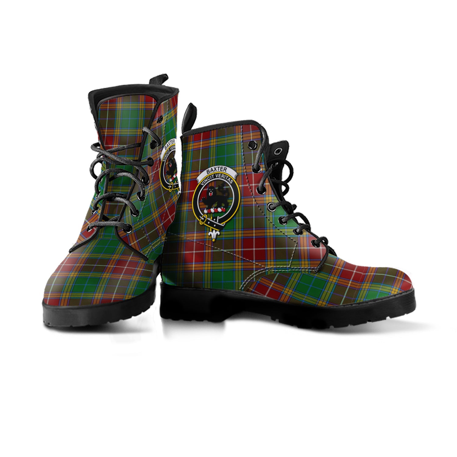 scottish-baxter-clan-crest-tartan-leather-boots