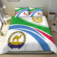 Eritrea Map And Coat Of Arms Bedding Set LT13 - Wonder Print Shop