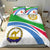 Eritrea Map And Coat Of Arms Bedding Set LT13 - Wonder Print Shop