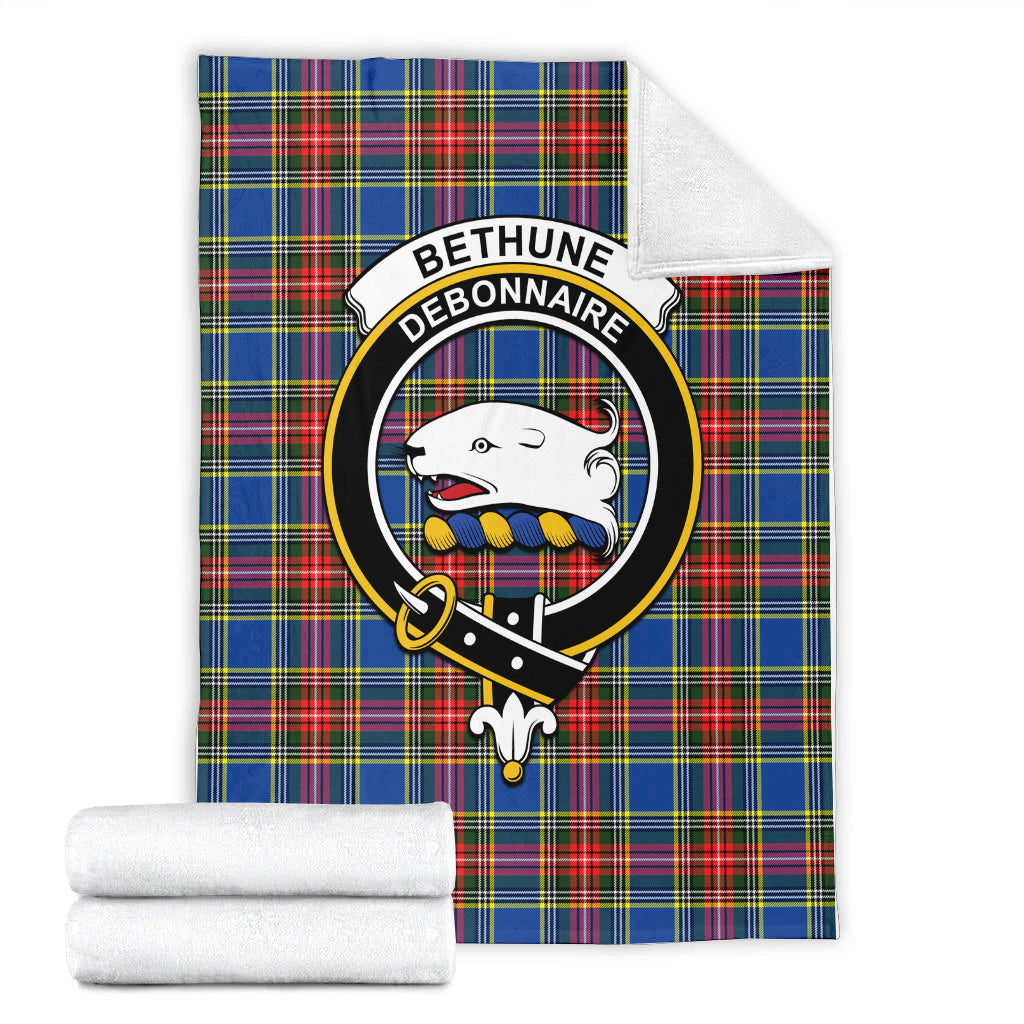 scottish-bethune-clan-crest-tartan-blanket