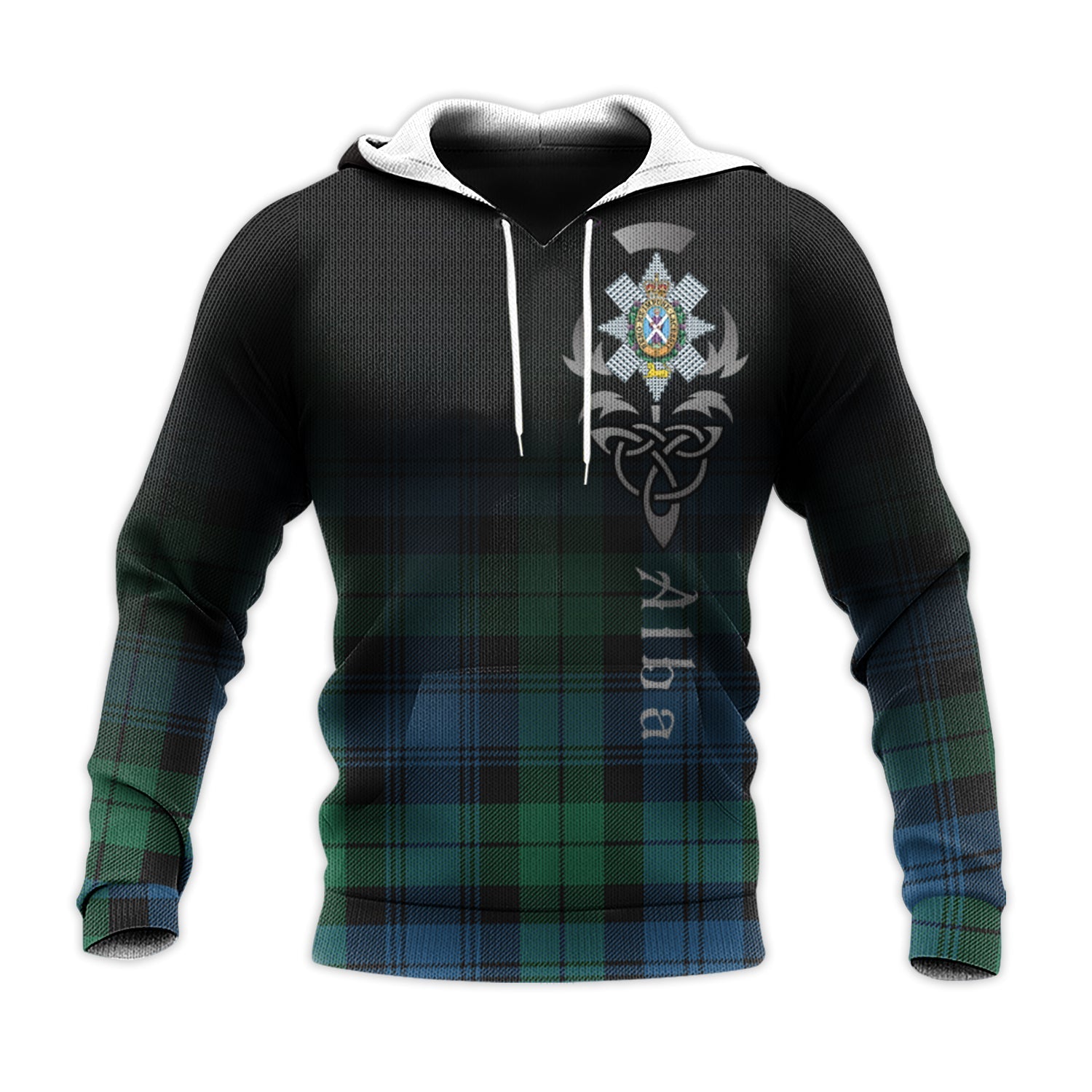 scottish-black-watch-ancient-clan-crest-alba-celtic-tartan-hoodie