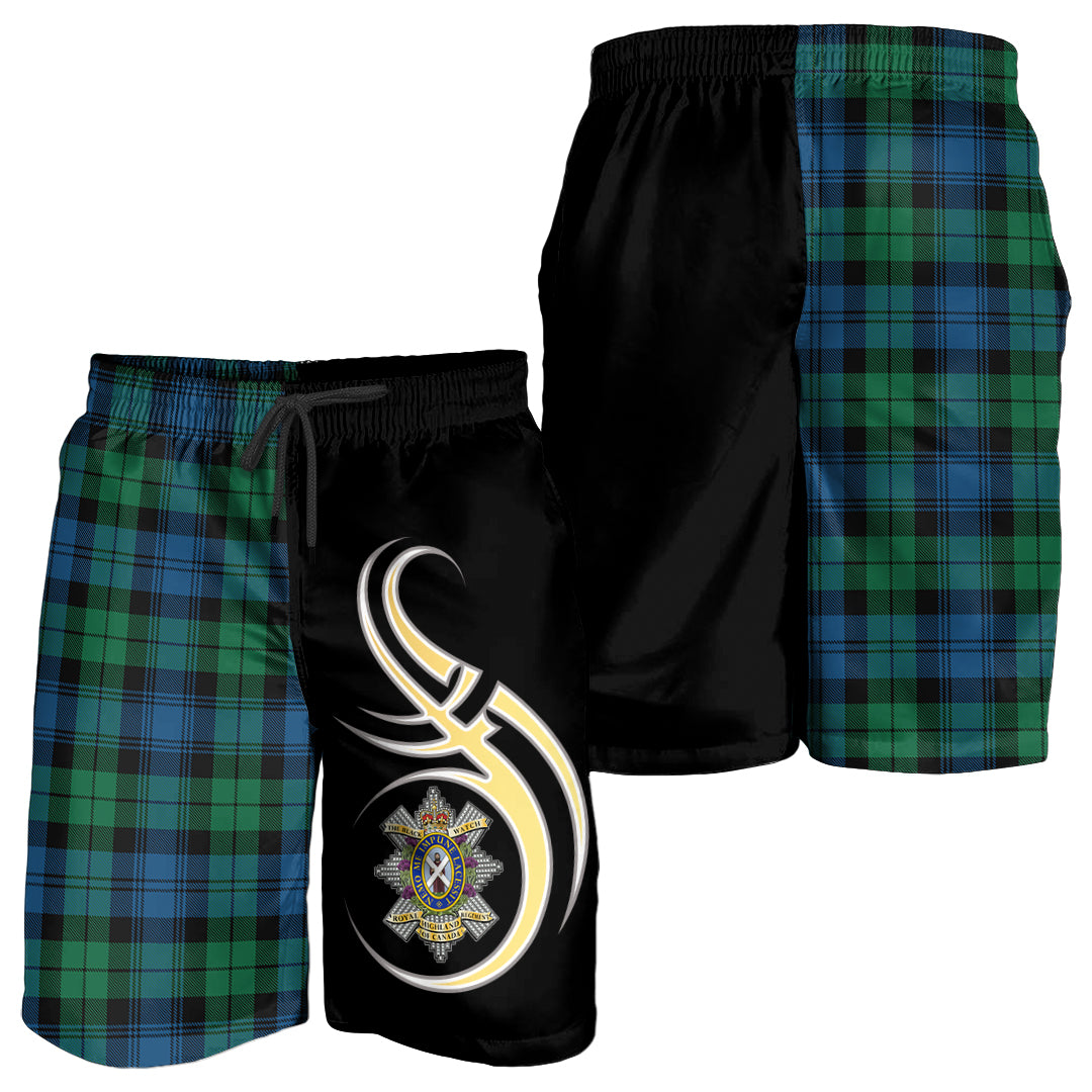 scottish-black-watch-ancient-of-canada-clan-crest-believe-in-me-tartan-men-shorts