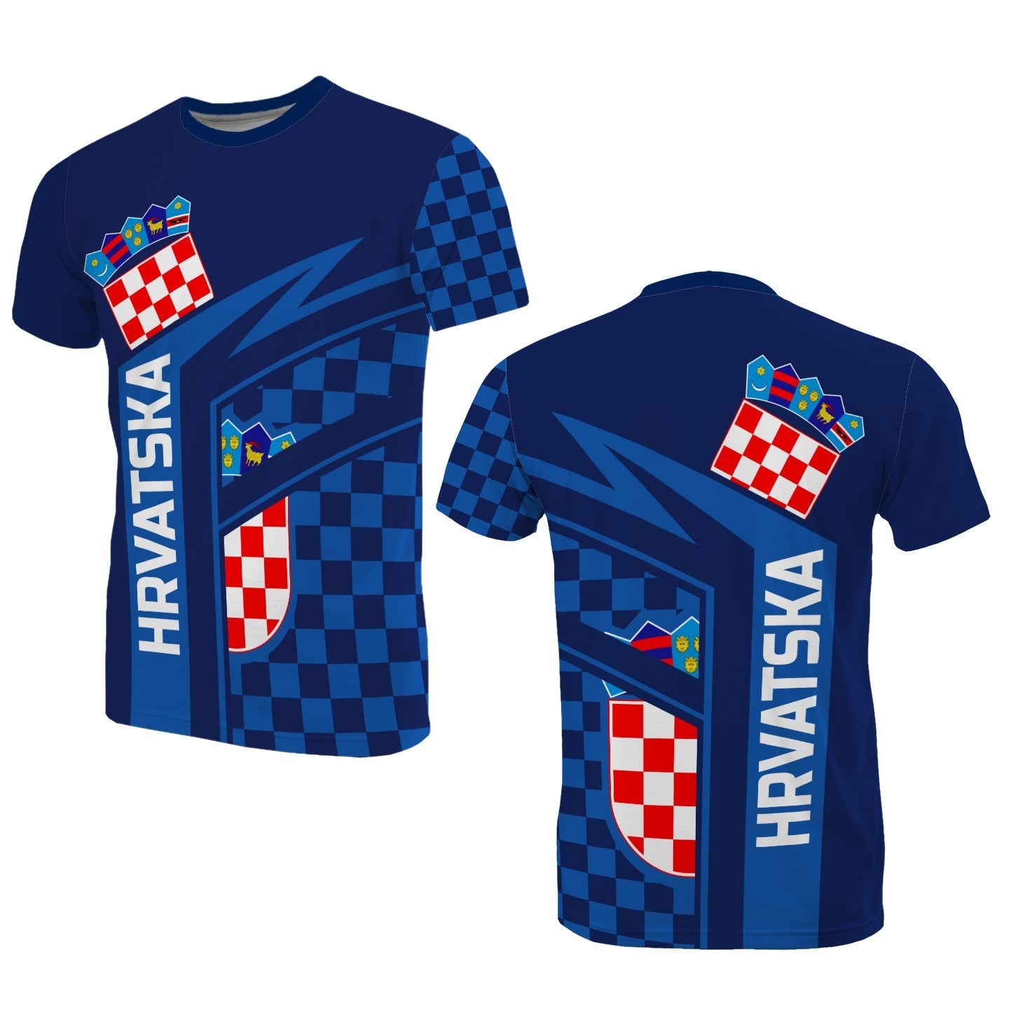 croatia-hrvatska-air-t-shirts-for-men-and-women-blue