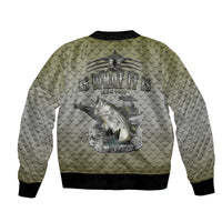 (Custom Personalised) Fishing Man Trip Bomber Jacket LT6 - Wonder Print Shop