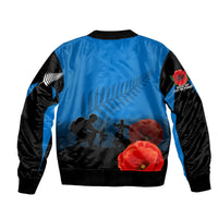 Anzac Day- New Zealand Remembers Bomber Jacket LT6 - Wonder Print Shop