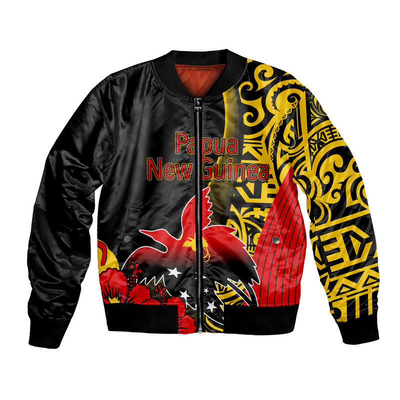 Papua New Guinea Bomber Jacket Vibe Style LT6 - Wonder Print Shop