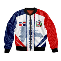 (Custom Personalised) Dominican Republic Bomber Jacket Simple Vibe LT6 - Wonder Print Shop