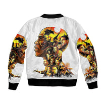 Civil Rights Leaders Bomber Jacket African American Pride Art LT8 - Wonder Print Shop
