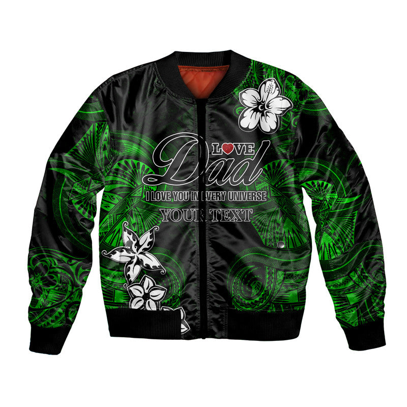 custom-personalised-polynesian-fathers-day-bomber-jacket-i-love-you-in-every-universe-green