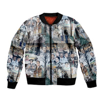 Civil Rights Leaders Bomber Jacket Color Painting Style NO.1 LT8 - Wonder Print Shop