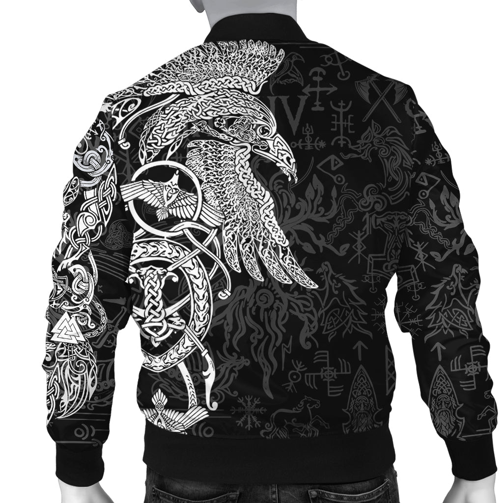 Viking Bomber Jacket Special Raven Tattoo RLT12 - Wonder Print Shop