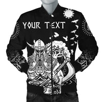 Custom Viking Warrior Bomber Jacket - Celtic Tree RLT12 - Wonder Print Shop
