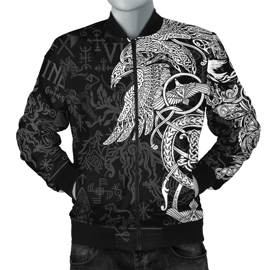 Viking Bomber Jacket Special Raven Tattoo RLT12 - Wonder Print Shop