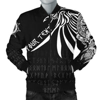 Custom Special Raven Bomber Jacket - Tattoo Style RLT12 - Wonder Print Shop