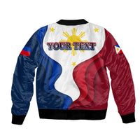 (Custom Personalised) Philippines Bomber Jacket BBM 2022 Flag Style LT6 - Wonder Print Shop