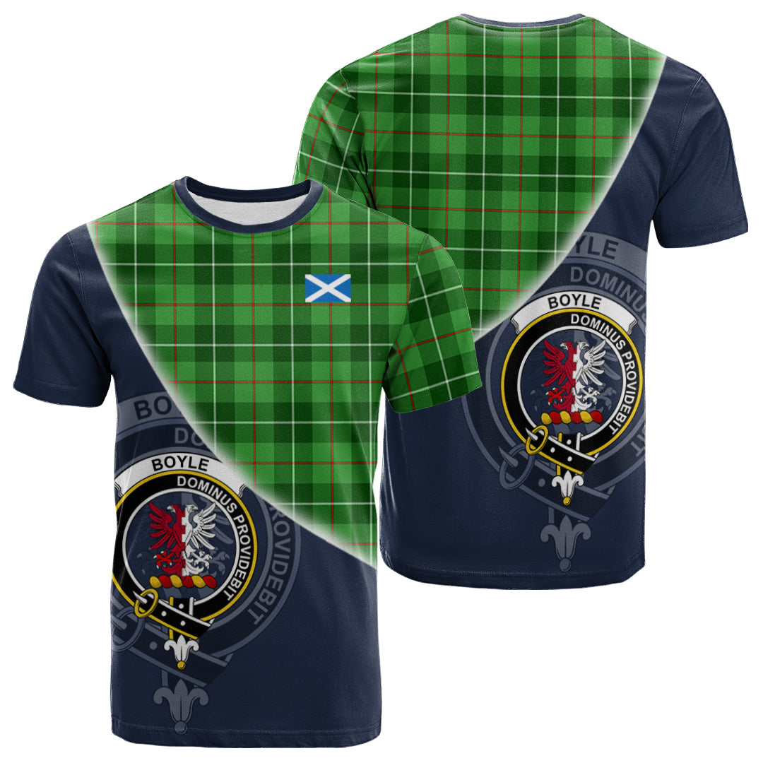 scottish-boyle-clan-crest-tartan-scotland-flag-half-style-t-shirt