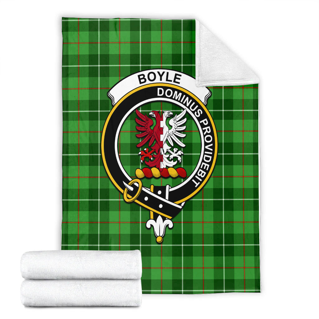 scottish-boyle-clan-crest-tartan-blanket