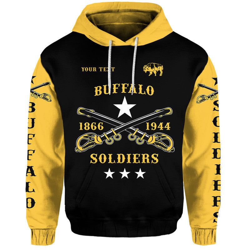 custom-personalised-buffalo-soldiers-zip-up-and-pullover-hoodie-african-american-military-simple-style-black-gold
