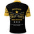Custom Buffalo Soldiers Polo Shirt African American Military Simple Style Black Gold LT8 - Wonder Print Shop
