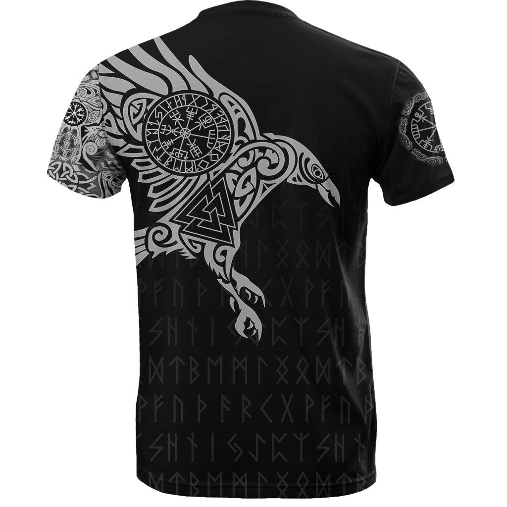 Viking The Raven Of Odin Tattoo Special T Shirt RLT12 - Wonder Print Shop