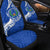 (Custom Personalised) Pohnpei Car Seat Covers - Micronesia Pride Blue LT12 - Wonder Print Shop