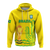 Custom Brazil Champion Football 2022 Hoodie LT12 - Wonder Print Shop