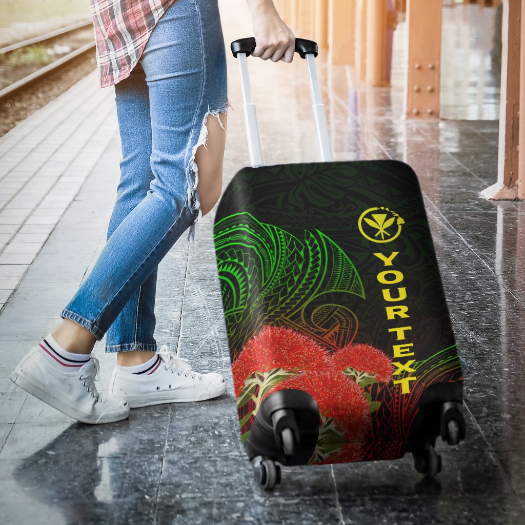 Hawaii Polynesian Luggage Covers - Ohia Lehua LT12 - Wonder Print Shop