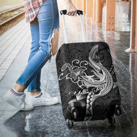 Custom Personalised Polynesian Shark Tattoo Hawaii Tribal Luggage Covers LT12 - Wonder Print Shop