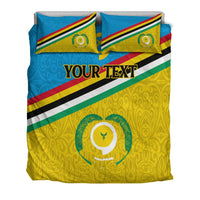 (Custom Personalised) Vanuatu Torba Province Bedding Set - Flag Style LT12 - Wonder Print Shop