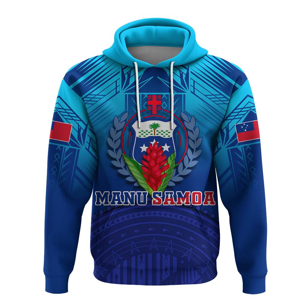 Custom Personalised Manu Samoa Legend Hoodie LT12 - Wonder Print Shop