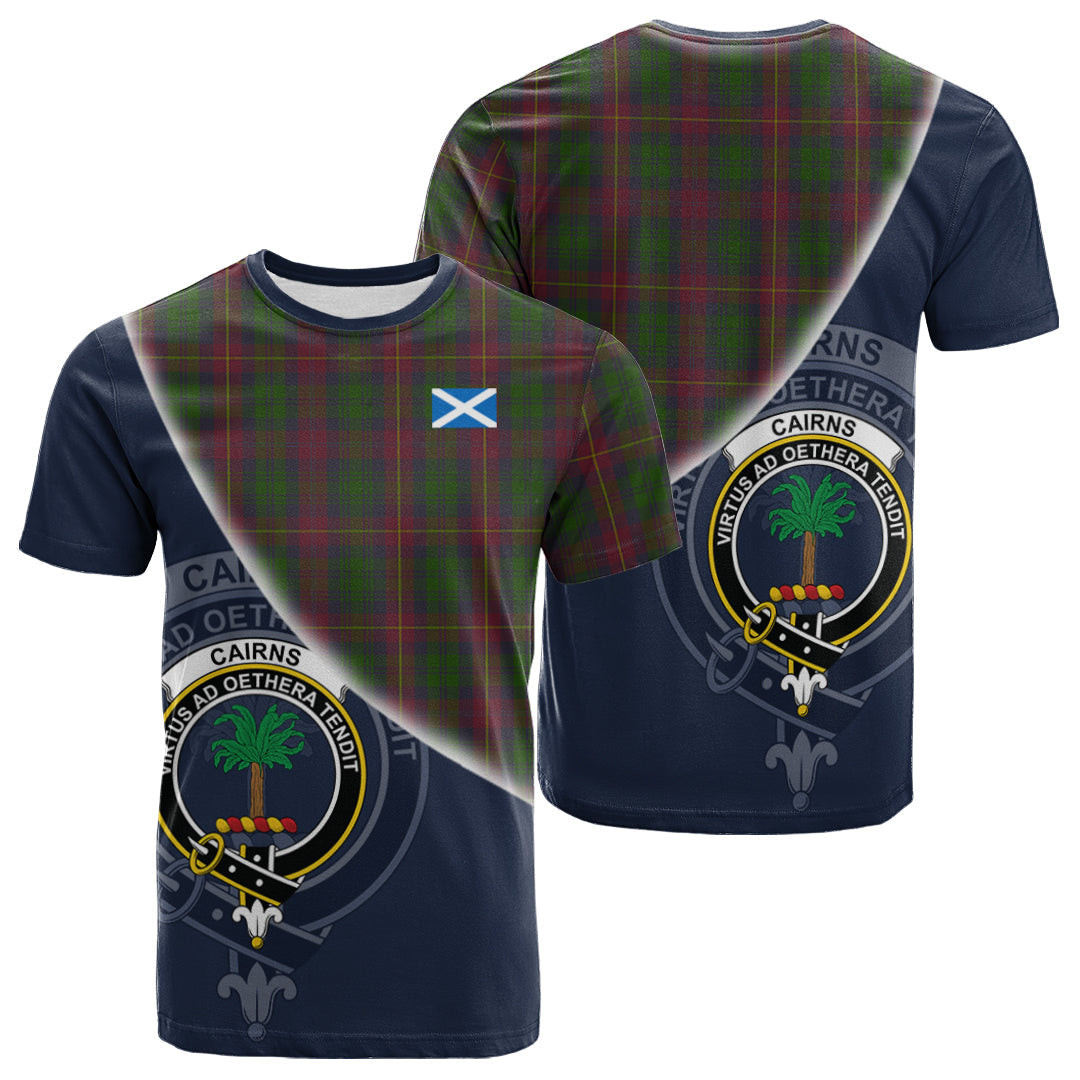 scottish-cairns-clan-crest-tartan-scotland-flag-half-style-t-shirt