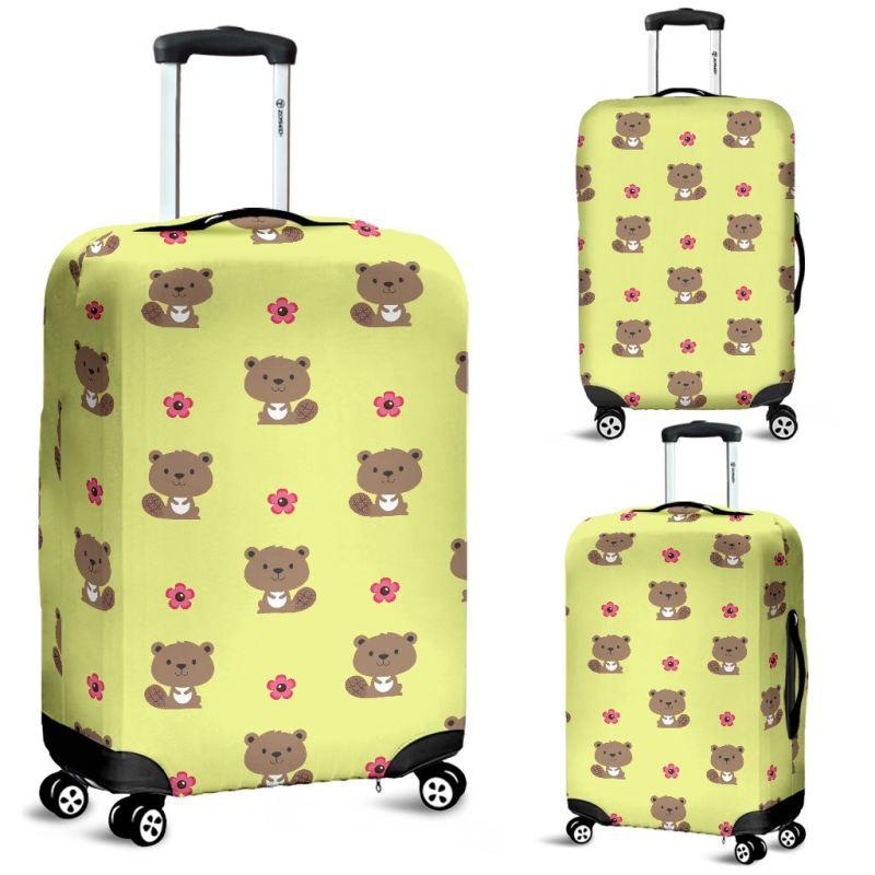 beaver-canada-luggage-cover