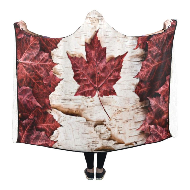 canada-flag-01-hooded-blanket
