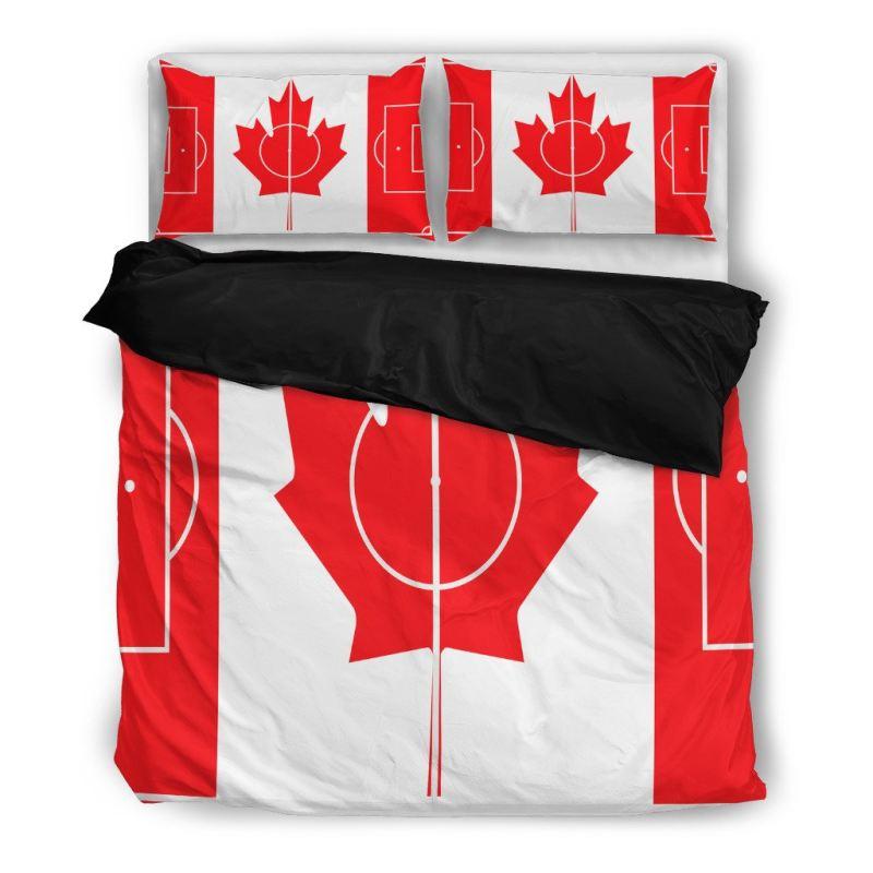canada-flag-soccer-field-bedding-set