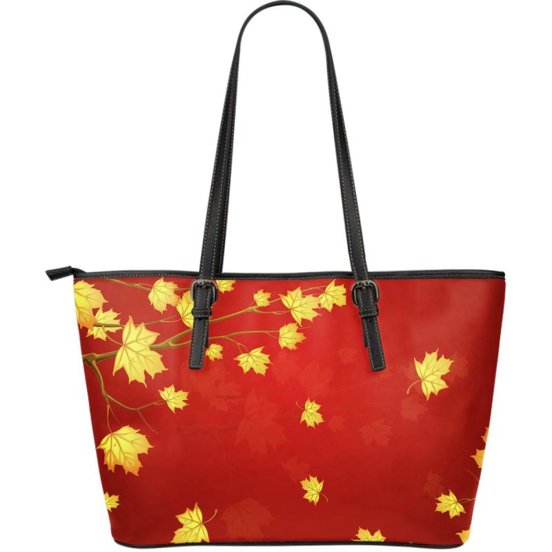 canada-golden-maple-leaf-large-leather-tote-bag