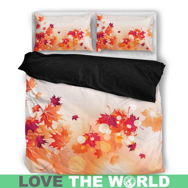 canada-maple-leaf-bedding-set