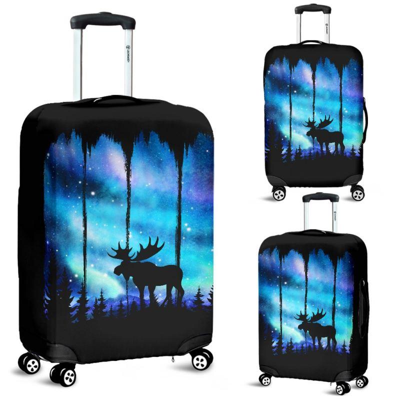 Canada Moose Luggage Cover - Wonder Print Shop