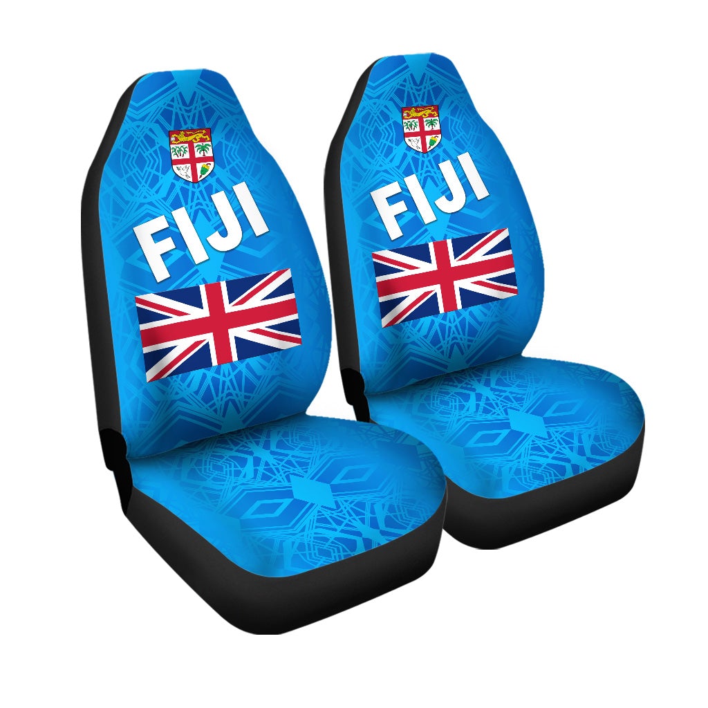 Fiji Day Car Seat Cover Flag Vibes LT8 - Wonder Print Shop